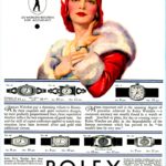 ロレックス　1920年代～1930年代のクリスマス広告